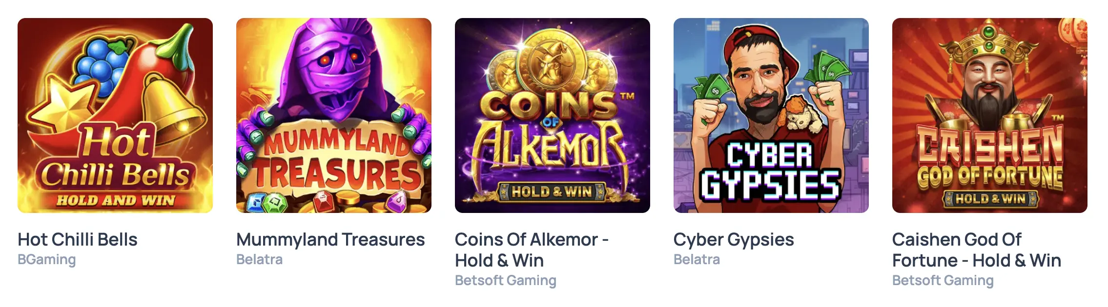 Game Selection by SpinDog