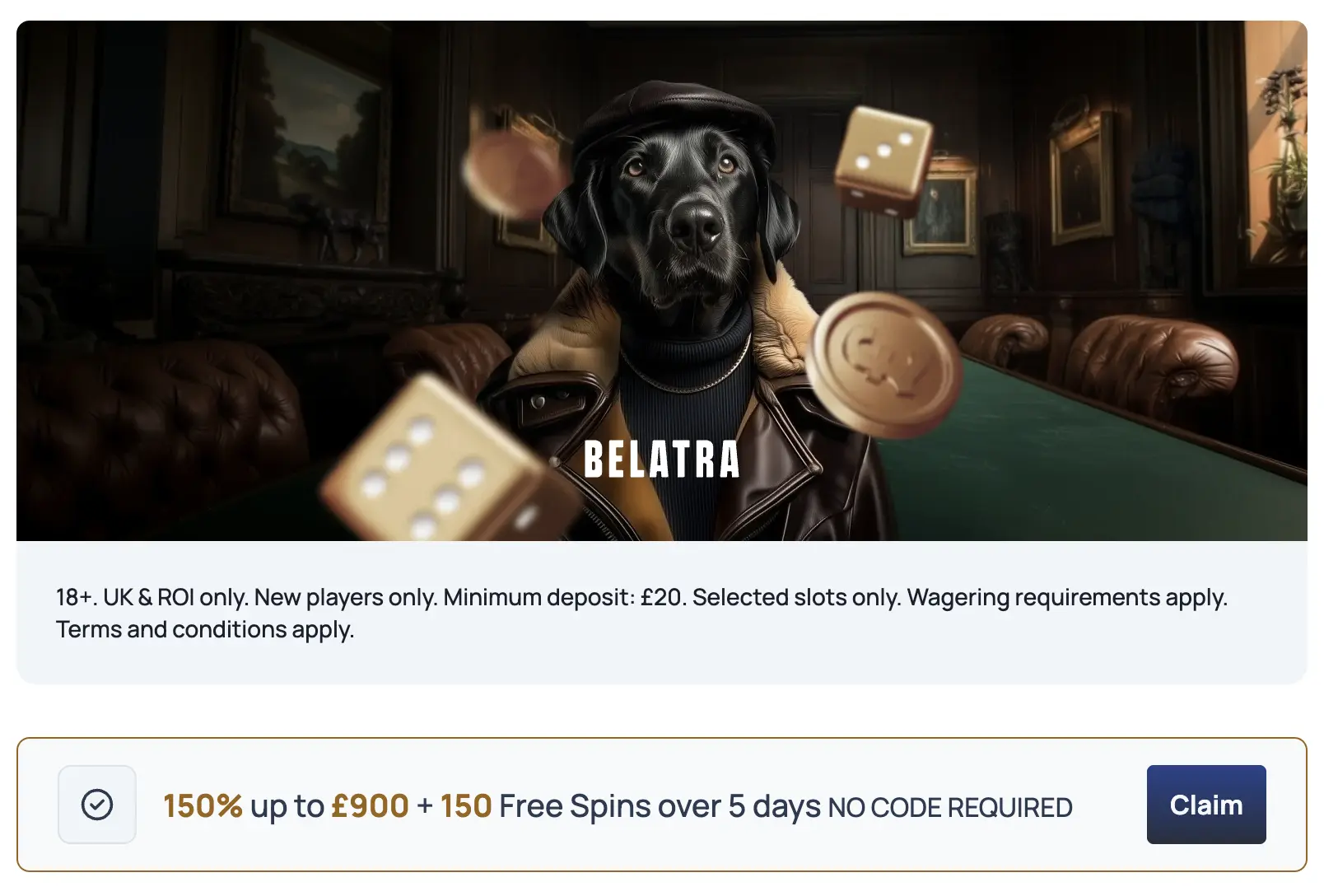 SpinDog Free Spins