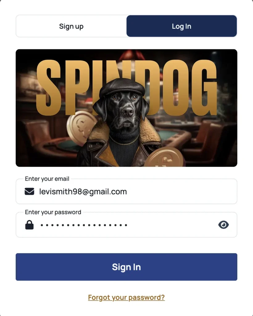 Spindog Bonus Codes and Login