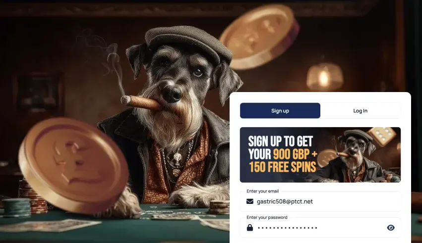 Sign Up at SpinDog Casino